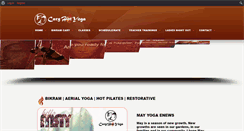 Desktop Screenshot of caryhotyoga.com
